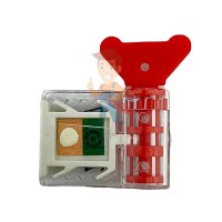 Пломба пластиковая Силтэк-2 - Антимагнитная номерная пломба АМ-ТФ (DUAL), красный