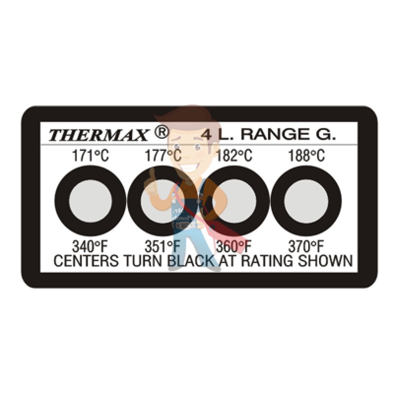Термоиндикаторная наклейка Thermax 4 - фото 6