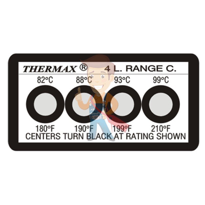 Термоиндикаторная наклейка Thermax 4 - фото 2