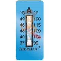 Термоиндикатор обратимый многоразовый Hallcrest Tempsafe - Термополоска самоклеющаяся Thermax 5
