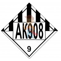 Знак опасности АК 908 - Знак опасности АК 908