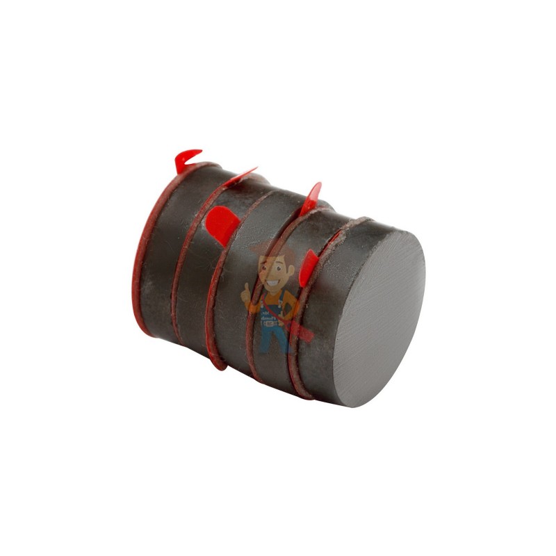 Ферритовый магнит диск 14х3 мм с клеевым слоем, 20 шт, Forceberg - фото 4