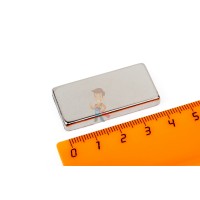 Неодимовый магнит диск 13х3 мм - Неодимовый магнит прямоугольник 40х20х5 мм