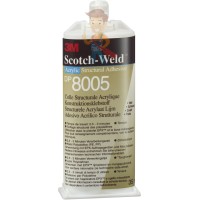 Клей цианоакрилатный Scotch-Weld™, PR100 прозрачный, 20 г - Клей Акриловый Двухкомпонентный, белый, 38 мл