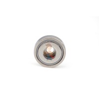 Неодимовый магнит шар 6 мм, жемчужный - Магнитное крепление с отверстием В20