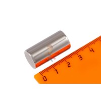 Неодимовый магнит диск 10х1 мм с клеевым слоем - Неодимовый магнит пруток 15х30 мм