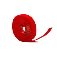 Многоразовая нейлоновая лента-липучка Forceberg Home & DIY 20 мм для стяжки и подвязки, черная, 5 м - Многоразовая нейлоновая лента-липучка Forceberg Home & DIY 20 мм для стяжки и подвязки, красная, 5 м