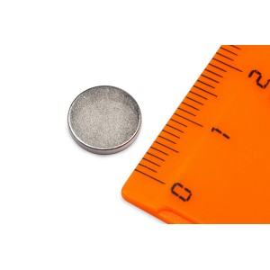 Неодимовый магнит диск 10х1.5 мм