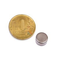 Неодимовый магнит диск 12х4 мм - Неодимовый магнит диск 8х4 мм