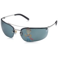 Открытые защитные очки, прозрачные, с покрытием против царапин - Открытые защитные очки, серые, покрытие AS/AF от царапин и запотевания