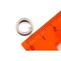 Неодимовый магнит - кольцо 10х5х2мм, 20шт, Forceberg - Неодимовый магнит кольцо 12х8х3 мм, N35
