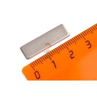 Неодимовый магнит диск 5х1 мм с клеевым слоем - Неодимовый магнит прямоугольник 25х7,4х2,4 мм, N50M