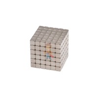 Forceberg Cube - куб из магнитных шариков 5 мм, жемчужный, 216 элементов - Forceberg TetraCube - куб из магнитных кубиков 6 мм, стальной, 216 элементов 