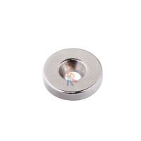 Неодимовый магнит пруток 20х30 мм - Неодимовый магнит диск 16х3.5 мм с зенковкой 4.2/7.2 мм