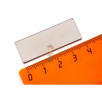 Неодимовый магнит прямоугольник 25х15х5 мм - Неодимовый магнит прямоугольник 40х15х2 мм, N33