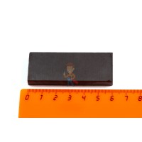 Ферритовый магнит диск 40х7.5 мм, 2 шт, Forceberg - Ферритовый магнит прямоугольник 61х24х7 мм